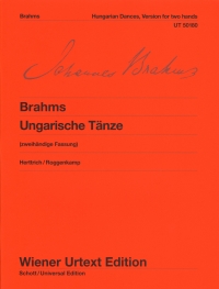 Brahms Hungarian Dances Herttrich Roggenkamp Solo Sheet Music Songbook