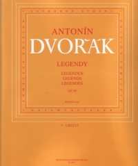 Dvorak Legends Op59 Piano Duet Sheet Music Songbook