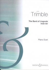 Trimble Bard Of Lisgoole Irish Air 2 Piano/4 Hands Sheet Music Songbook