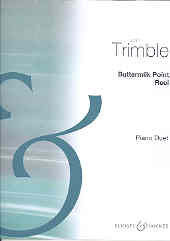 Trimble Buttermilk Point 2 Pianos/4 Hands Sheet Music Songbook