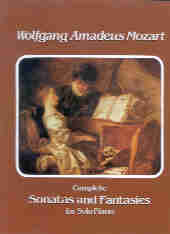 Mozart Complete Sonatas & Fantasies Solo Pf Sheet Music Songbook
