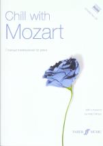 Mozart Chill With Book/cd Piano Sheet Music Songbook