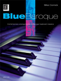 Blue Baroque Piano Cornick Sheet Music Songbook