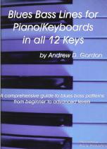 Blues Bass Lines For Piano/keyboards (all12 Keys) Sheet Music Songbook
