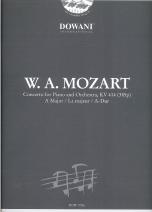 Mozart Concerto K414 A 2pf/cd Dowani Sheet Music Songbook