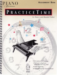 Piano Adventures Practice Time Assignment Book Sheet Music Songbook