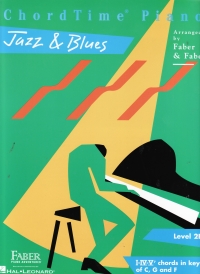 Chordtime Piano Jazz And Blues Sheet Music Songbook