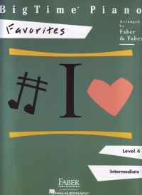 Bigtime Piano Favorites Sheet Music Songbook