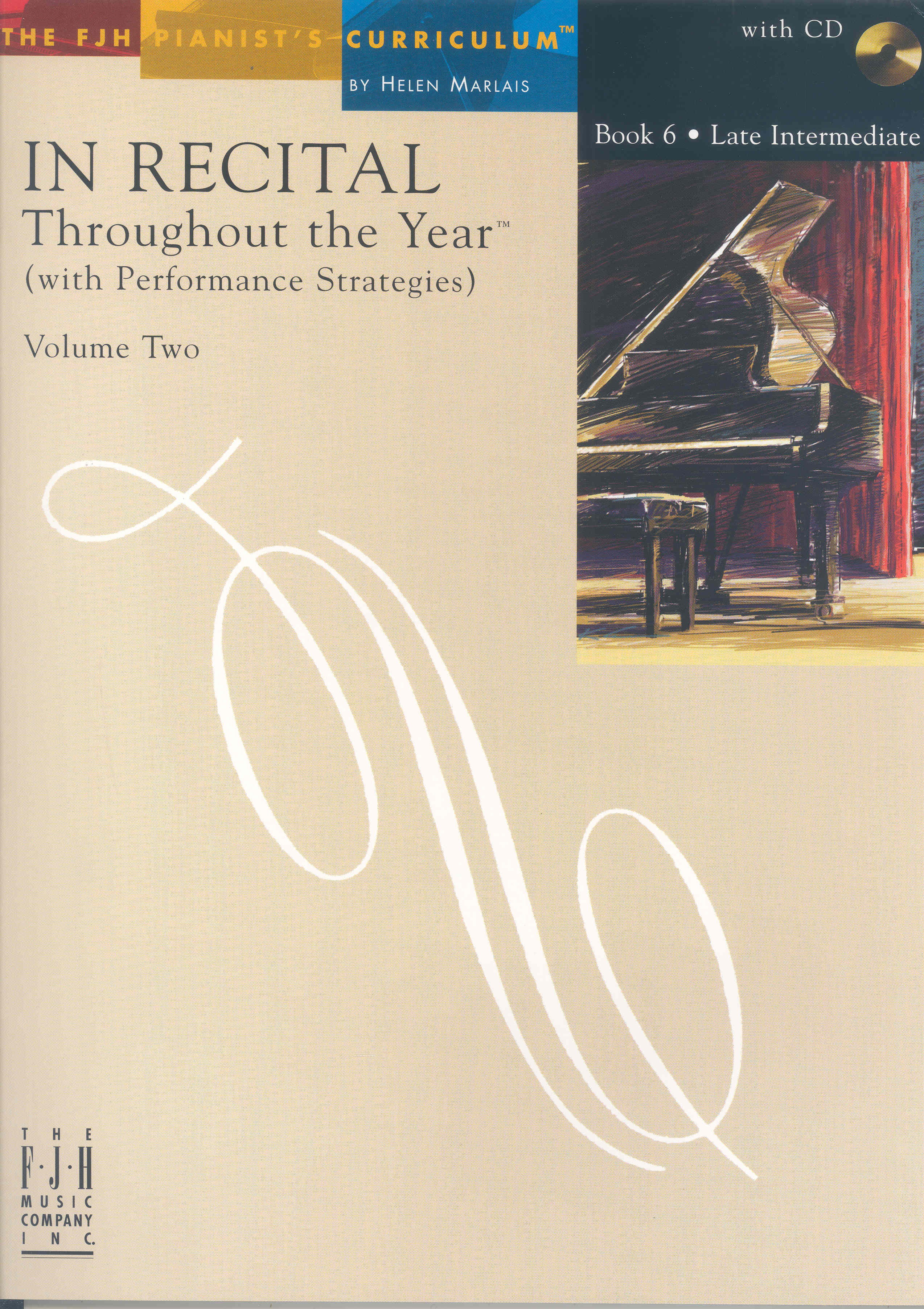 In Recital Throughout The Year Vol 2 Book 6 Bk/cd Sheet Music Songbook