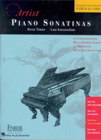 Developing Artist Piano Sonatinas Book 3 Sheet Music Songbook