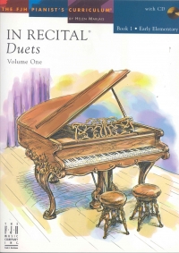 In Recital Duets Vol 1 Book 1 Book/cd Piano Sheet Music Songbook