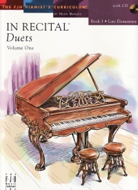 In Recital Duets Vol 1 Book 3 Book/cd Piano Sheet Music Songbook