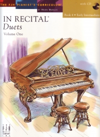 In Recital Duets Vol 1 Book 4 Book/cd Piano Sheet Music Songbook
