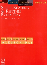 Sight Reading And Rhythm Everyday Book 2b Piano Sheet Music Songbook