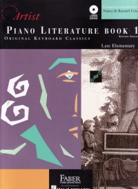 Developing Artist Piano Literature Book 1 Revised Sheet Music Songbook