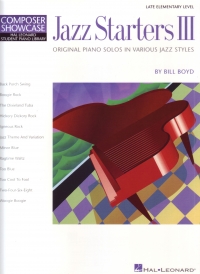 Jazz Starters Iii Boyd (late Elementary) Hlspl Sheet Music Songbook