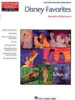 Hal Leonard Student Piano Disney Favourites Sheet Music Songbook