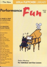 Performance Fun Bk 1b Leila Fletcher Library Piano Sheet Music Songbook