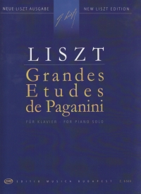 Liszt Grandes Etudes Paganini Piano Sheet Music Songbook