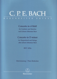 Bach Cpe Concerto Dmin 2 Pianos Sheet Music Songbook