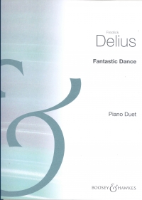 Delius Fantastic Dance Bartlett/robinson 2pf/4h Sheet Music Songbook