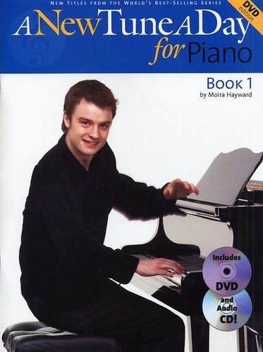 New Tune A Day Piano Book/cd/dvd Sheet Music Songbook