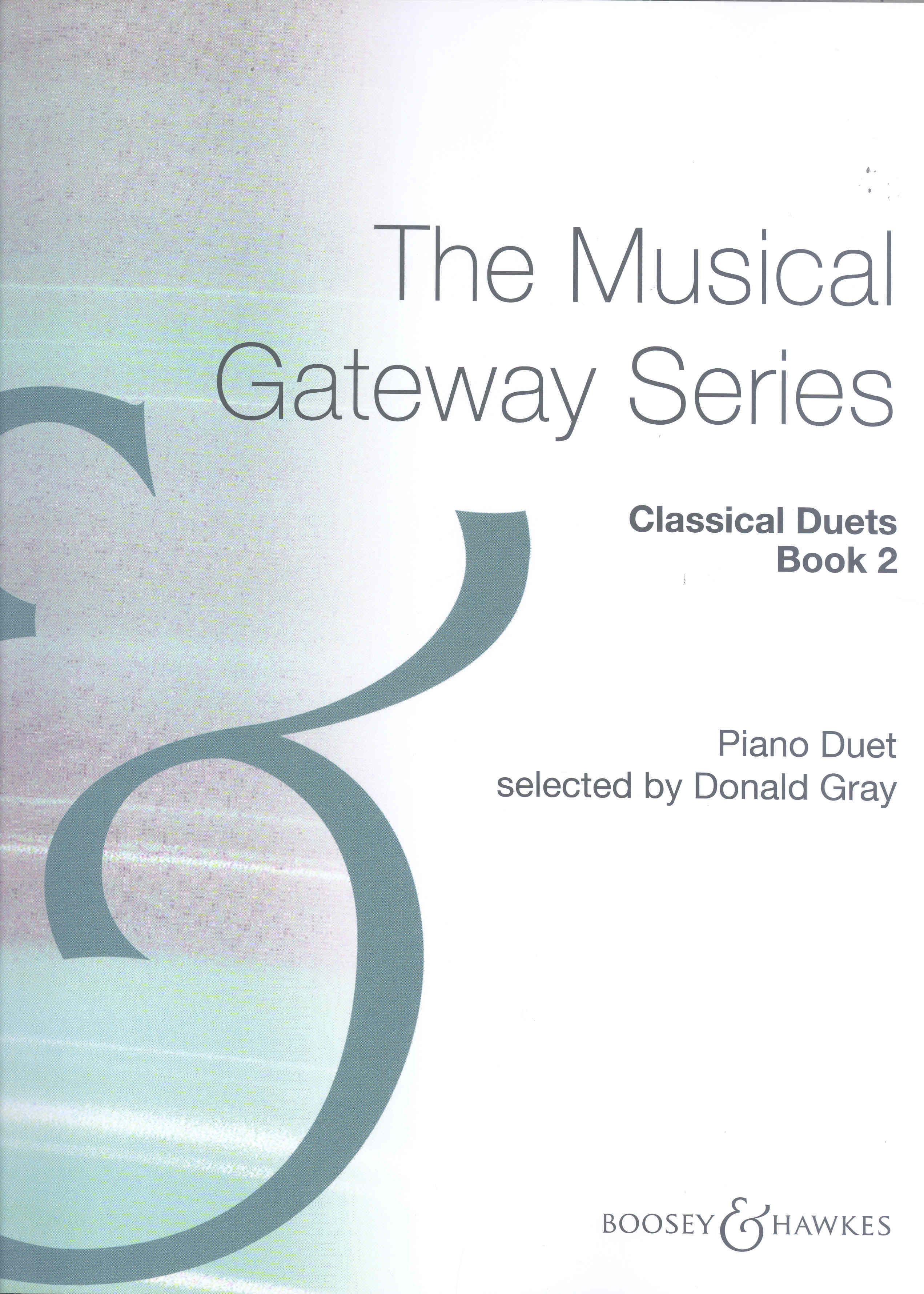 Classical Duets Book 2 Gray Piano Sheet Music Songbook
