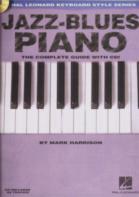 Jazz Blues Piano Harrison Book/cd Sheet Music Songbook