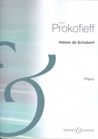 Prokofiev Valses De Schubert Piano Sheet Music Songbook