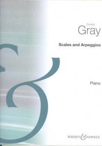 Scales & Arpeggios Piano Gray Sheet Music Songbook
