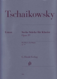 Tchaikovsky 6 Piano Pieces Op19 Sheet Music Songbook