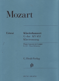 Mozart Concerto K453 G 2pf/4hnd Sheet Music Songbook