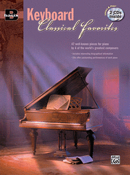 Basix Keyboard Classical Favourites Book/2 Cds Sheet Music Songbook