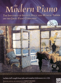 Modern Piano History Of Piano Masterworks Book/cd Sheet Music Songbook