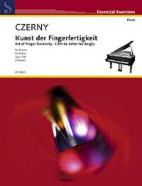Czerny Art Of Finger Dexterity Op740 Ohmen Piano Sheet Music Songbook
