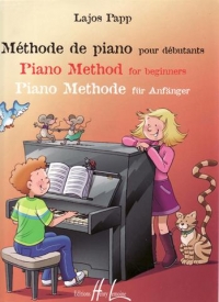 Papp Methode De Piano Pour Debutants Eng/fr/ger Sheet Music Songbook