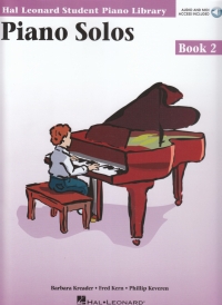 Hal Leonard Student Piano Solos 2 Book&audio Sheet Music Songbook