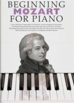 Mozart Beginning Mozart For Piano Sheet Music Songbook