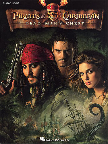 Pirates Of The Caribbean Dead Mans Chest Pf Solo Sheet Music Songbook