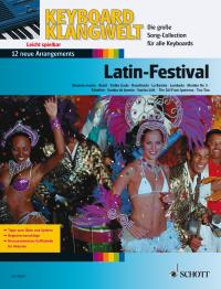 Latin Festival Keyboard Boarder Piano Sheet Music Songbook