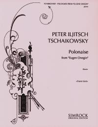 Liszt Polonaise Tchaikovsky Eugene Onegin Piano Sheet Music Songbook