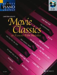 Movie Classics  Schott Piano Lounge Book & Cd Sheet Music Songbook