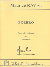Ravel Bolero Piano Duet Arr By The Composer Sheet Music Songbook
