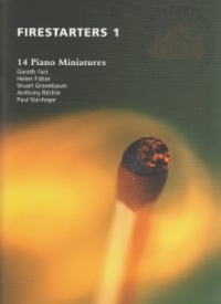 Firestarters 1 14 Piano Miniatures Book/cd Sheet Music Songbook