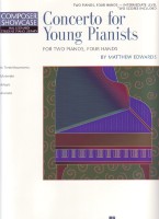 Concerto For Young Pianists 2 Pianos 4 Hands Edwar Sheet Music Songbook