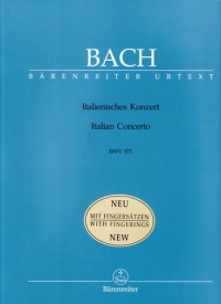 Bach Italian Concerto Bwv971 Piano Sheet Music Songbook