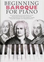 Beginning Baroque For Piano Sheet Music Songbook