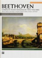 Beethoven Sonatas Complete Vol 1 Schnabel 1-17 Pf Sheet Music Songbook