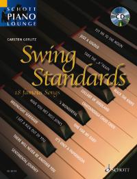 Swing Standards Schott Piano Lounge Book/audio Sheet Music Songbook