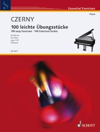Czerny 100 Easy Exercises Op139 Ohmen Piano Sheet Music Songbook